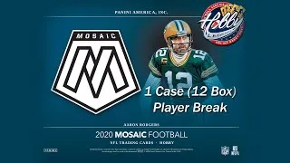 2020 MOSAIC Football HOBBY 1 Case(12 Box) PLAYER Break eBay 10/12/20