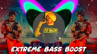 So high [Extreme Bass Boost] Sidhu moosewala || Punjabi song || Warning ⚠️.