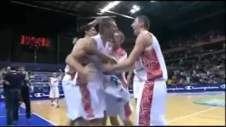 Eurobasket 2011. Sergei Monya buzzer with Macedonia