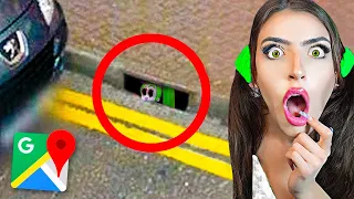 STRANGE Things Spotted Deep On Google Maps.. (TROLLS ANIMALS, MOVING STATUES, CURSED FOODS, & MORE!)