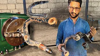 How to Repair by Welding Damage Thread of Truck Drop Spindle Steering Arm Learn Grow your Skill