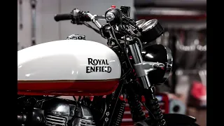 Royal Enfield 650 Interceptor fitted with the 865cc big bore kit with dyno testing