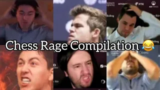 Ultimate Chess Rage Compiliation! #Chess #Magnus #Rage