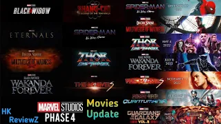 Marvel's Updated Phase 4 MCU Slate (2021 2023) | HK ReviewZ