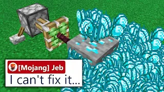 Minecraft bugs that Mojang can,t Fix