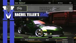 Need For Speed Underground 2: Rachel Teller's 350Z | VM PLAYS