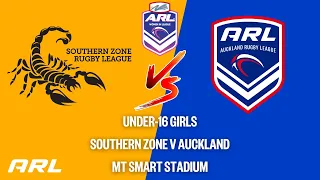 Southern Zone Rugby League v Auckland | U16 Girls