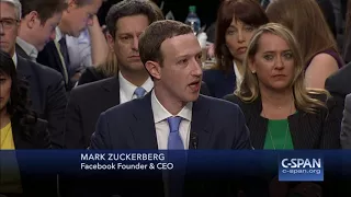 Facebook CEO Mark Zuckerberg complete Opening Statement (C-SPAN)