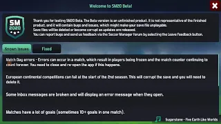 Link Soccer Manager Beta V 1.0.1