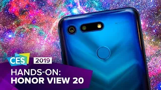 CES 2019: The Honor View 20 is a dazzling-looking phone