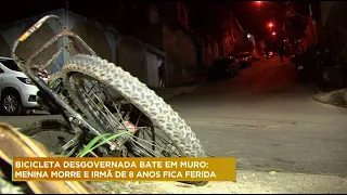 Criança de 11 anos morre após bater de bicicleta em muro em MG