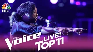 The Voice 2017 Davon Fleming - Top 11: "I Have Nothing"