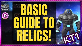 Basic Guide To Relics! Marvel Contest Of Champions!