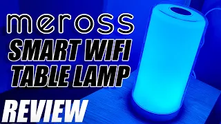 Meross Smart WiFi Table Lamp Unboxing and Review