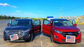 Мощный и красивый спортивный автомобиль Ford Edge 2017 в очень редкой комплектации