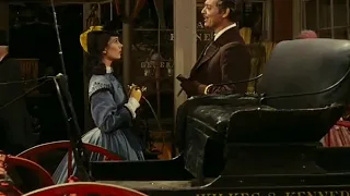 Gone With The Wind ( Scarlet and Butler meet in front of store scene )