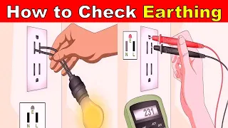 How to check Earthing is Proper or Not in Home @TheElectricalGuy