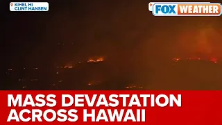 'Devastating For Us To Watch': Mass Devastation Reported Across Hawaii After Raging Wildfires
