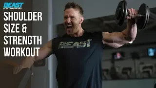 Develop Great Shoulder Size & Strength