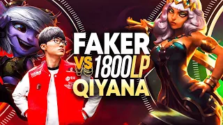 1800LP Qiyana finds FAKER in KOREAN SOLOQ and this happened...