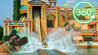 360º Ride on Journey to Atlantis at SeaWorld Orlando