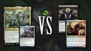 Arahbo & Kaheera vs Kalitas & Rielle | Commander EDH gameplay | eedi H tribalkai