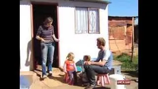 White family moves into shack