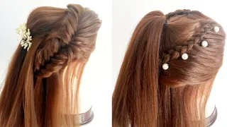 party hairstyle l party hairstyle for girls simple and easy l hairstyle for girls l easy hairstyle