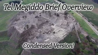 Tel-Megiddo Overview! Armageddon, Jezreel Valley, Revelation 16:1-21, Drone Footage, End Times