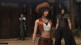 Sephiroth & Zack first time meet Tifa at Nibelheim while Cloud still wears his helmet [4K 60fps] 🎮🇲🇾