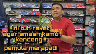 Raket yang buat smash kamu kenceng pemula merapat Tectonic 1 Series