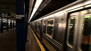 MTA New York City Subway R68A D Train at Fordham Road