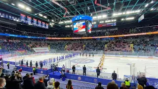 SKA (St Petersburg) vs. Jokerit (Helsinki). KHL Game. Ice Palace of St Petersburg, Russia. LIVE