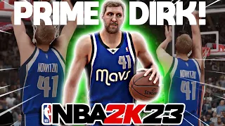 Is PRIME DIRK The Best Scoring Big Ever? NBA 2K23