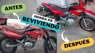 EN LA RECTA FINAL REVIVIENDO EL XR 125 - HONDA P2