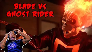 Strange Blades: Blade vs Ghost Rider (2023) | King Vader Reaction!