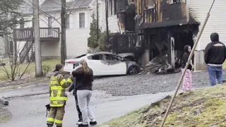 6 injured after two fire trucks collide in Luzerne County