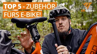 Top 5 Zubehörteile fürs E-Trekkingbike 🚲🔧 So wird deine Tour perfekt!