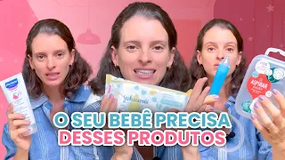 5 Produtos de Higiene essenciais para o enxoval do recém-nascido