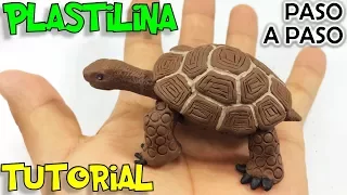 ✔️ COMO HACER UNA TORTUGA DE PLASTILINA PASO A PASO ✔️ MI MUNDO DE PLASTILINA