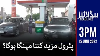 Samaa News Headlines 3pm - SAMAA TV - 15 June 2022