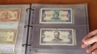 Моя коллекция банкнот Украины.Гривны выпуска 1992-2001 года.Часть №2.