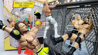 WWE WREKKIN COLLISION CAGE PLAYSET UNBOXING REVIEW