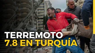 TERREMOTO DE 7.8 EN TURQUÍA Y SIRIA impresionantes imágenes