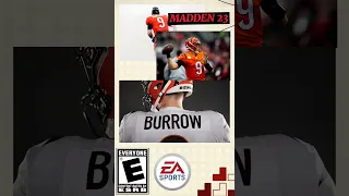 If Joe Burrow was on the  Madden 23 cover