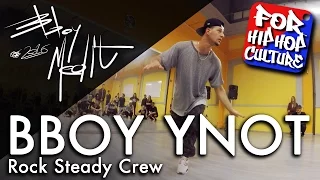 Bboy Ynot • Rock Steady Crew • TopRock Speech • Breakdance Workshop