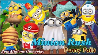 Minion Rush Funny Fails Minion Rush Funny Moments Funny Videos Minion Rush Epic Minion Gameplay