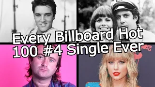 Every Billboard Hot 100 #4 Single Ever (1958-2022)