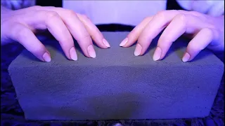 ASMR with Floral Foam Tracing & Scratching (No Talking)