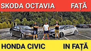 FAȚĂ IN FAȚĂ❗️Honda Civic 1.5 IVTEC 2018 ⚡️ Skoda Octavia 1.5 TSI 2018 - partea 2-a 🚔